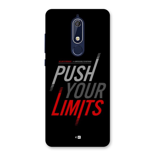 Push Your Limits Back Case for Nokia 5.1