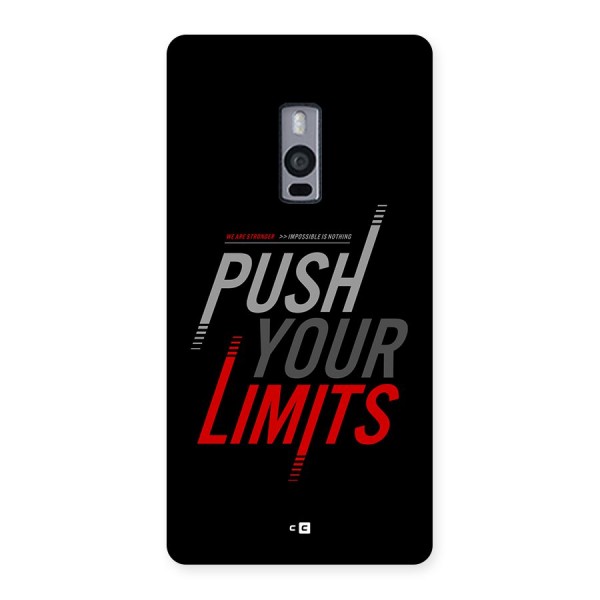 Push Your Limits Back Case for OnePlus 2