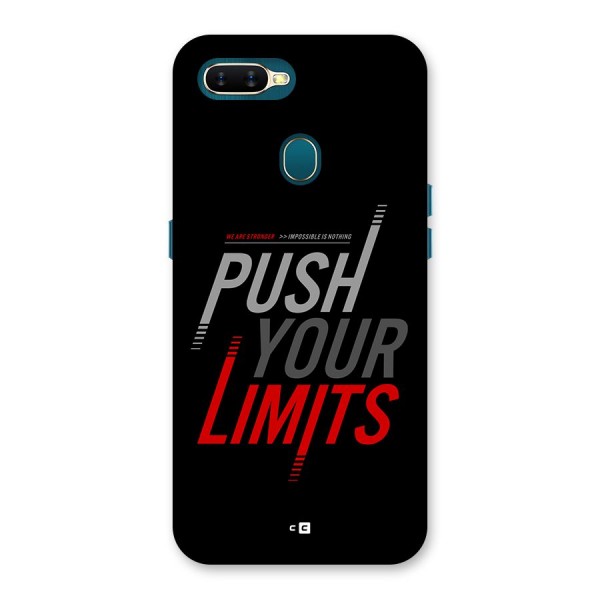 Push Your Limits Back Case for Oppo A7