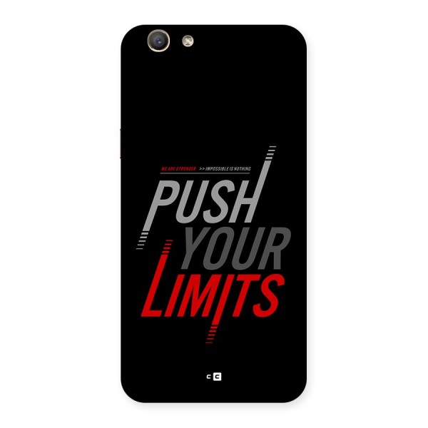 Push Your Limits Back Case for Oppo F1s