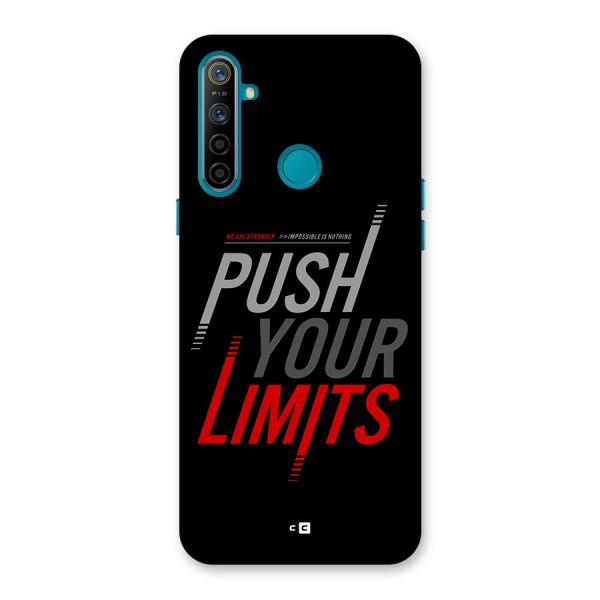 Push Your Limits Back Case for Realme 5i