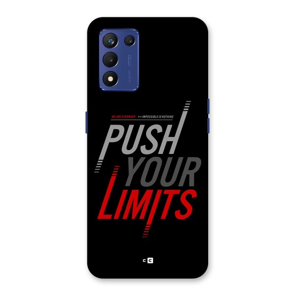 Push Your Limits Back Case for Realme 9 5G Speed