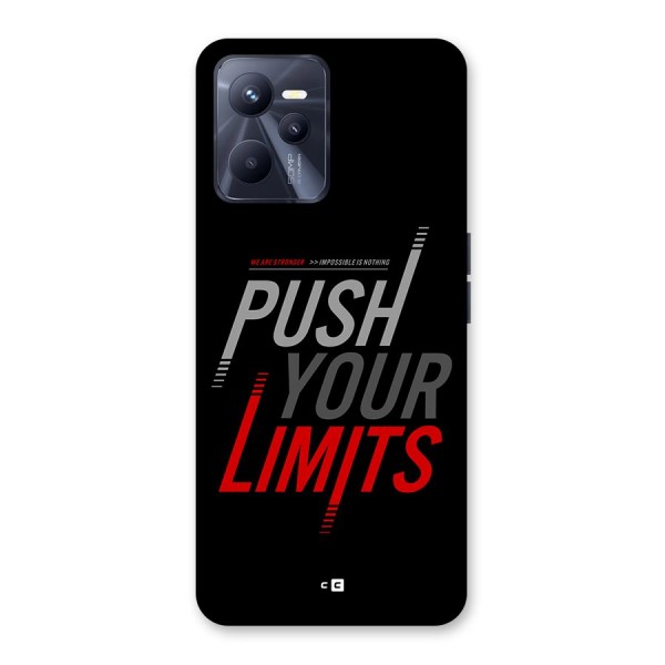 Push Your Limits Back Case for Realme C35