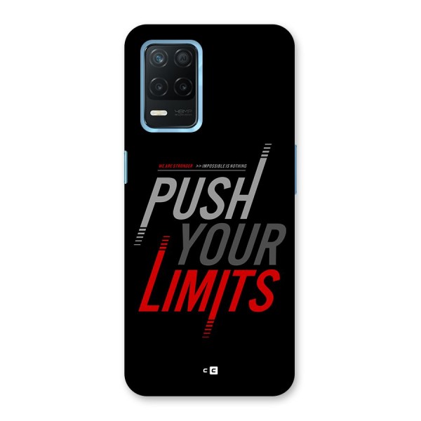 Push Your Limits Back Case for Realme Narzo 30 5G