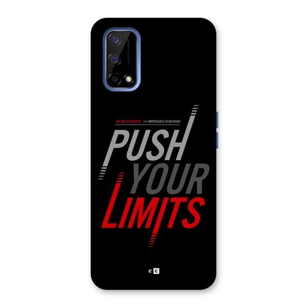 Push Your Limits Back Case for Realme Narzo 30 Pro