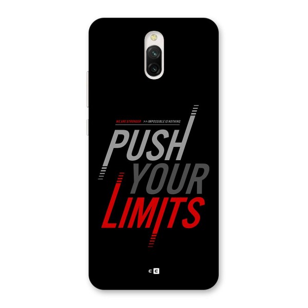 Push Your Limits Back Case for Redmi 8A Dual