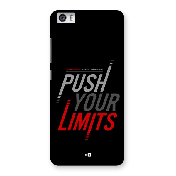 Push Your Limits Back Case for Redmi Mi 5