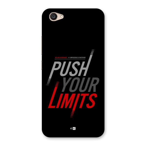 Push Your Limits Back Case for Vivo V5 Plus