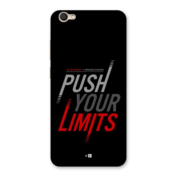 Push Your Limits Back Case for Vivo V5s