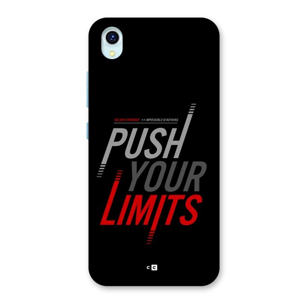 Push Your Limits Back Case for Vivo Y1s