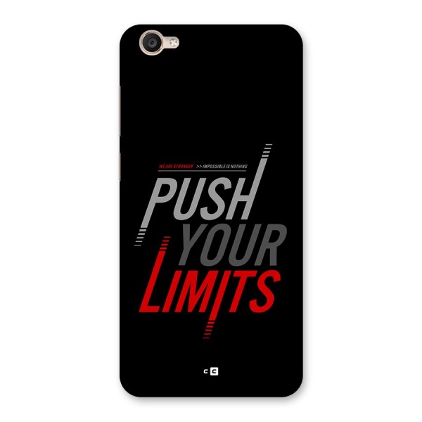 Push Your Limits Back Case for Vivo Y55