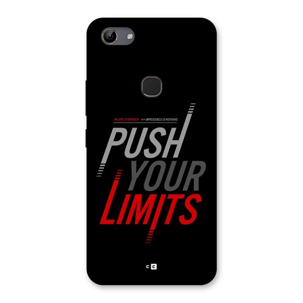 Push Your Limits Back Case for Vivo Y81