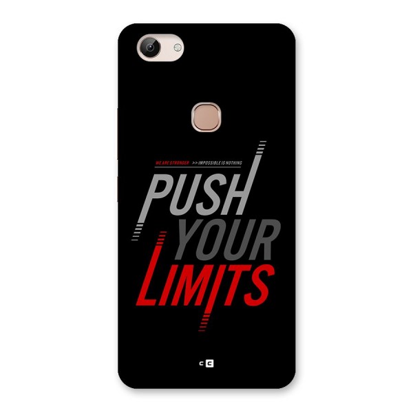 Push Your Limits Back Case for Vivo Y83