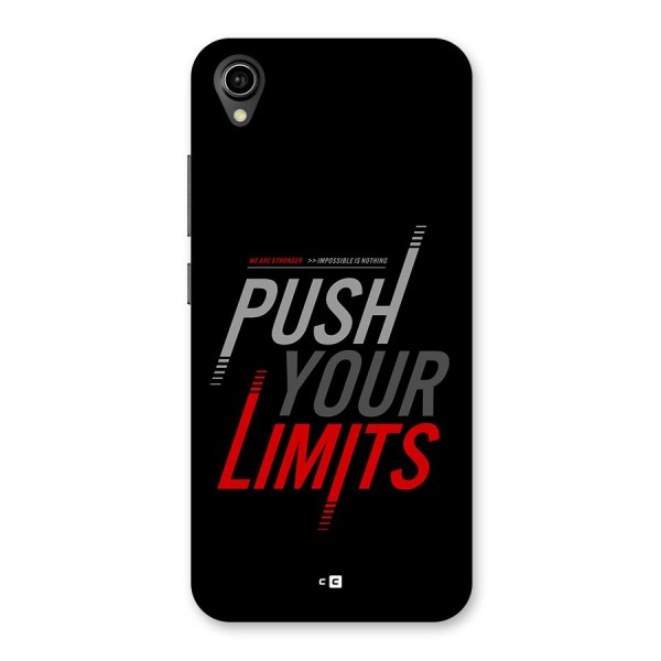 Push Your Limits Back Case for Vivo Y90