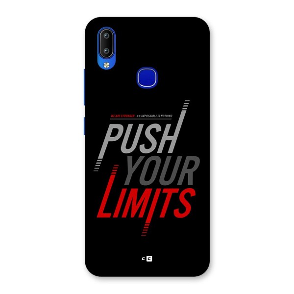 Push Your Limits Back Case for Vivo Y91