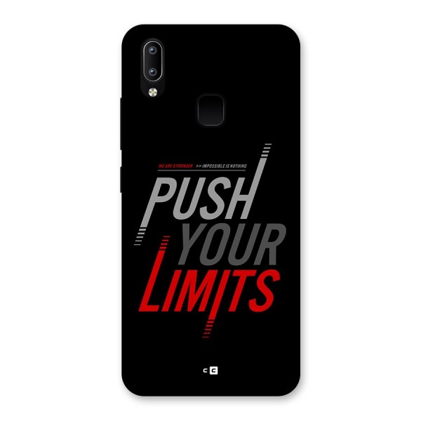 Push Your Limits Back Case for Vivo Y95