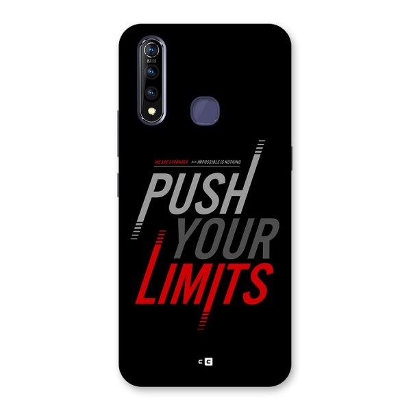 Push Your Limits Back Case for Vivo Z1 Pro