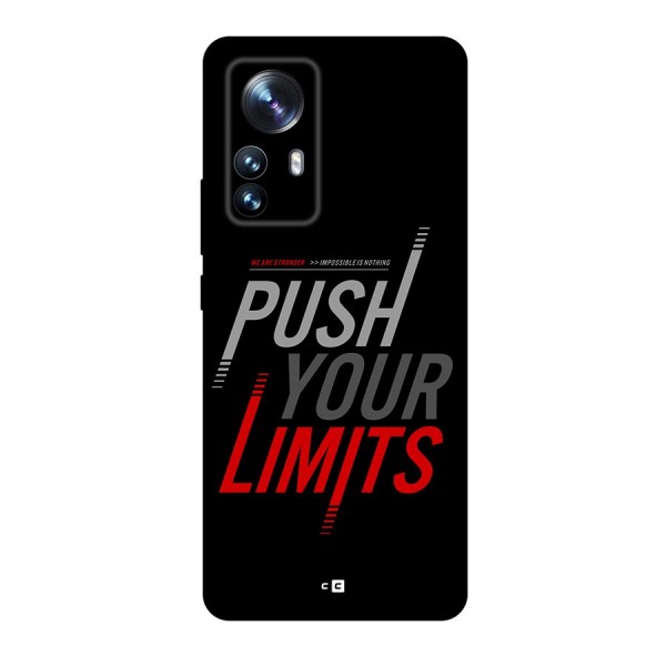 Push Your Limits Back Case for Xiaomi 12 Pro