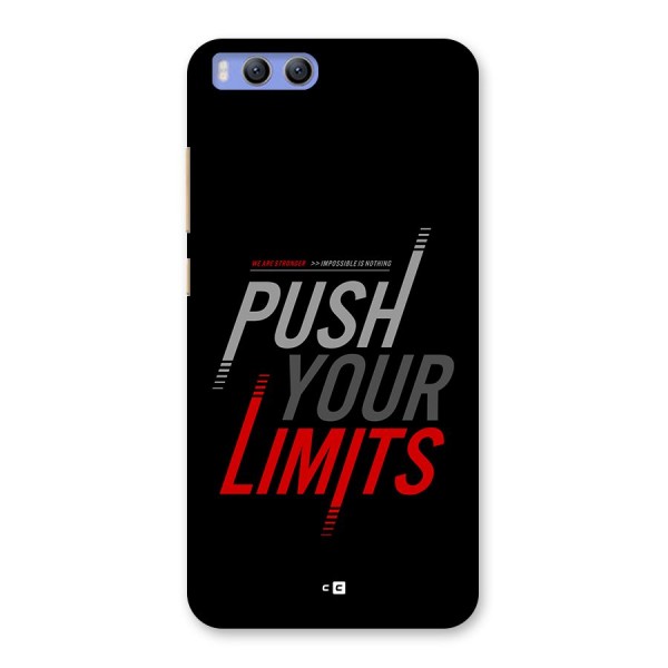 Push Your Limits Back Case for Xiaomi Mi 6