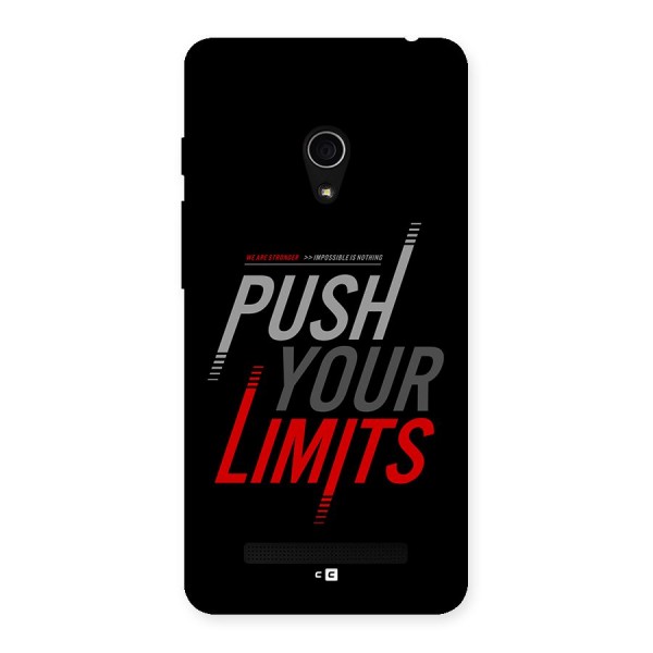 Push Your Limits Back Case for Zenfone 5