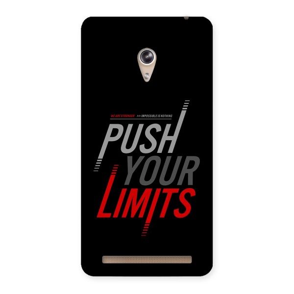 Push Your Limits Back Case for Zenfone 6