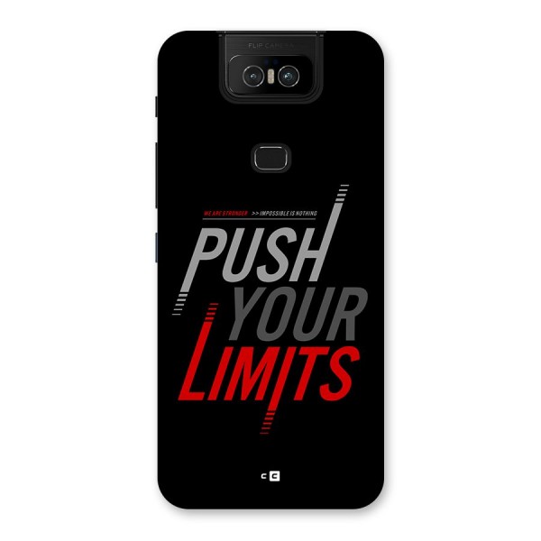 Push Your Limits Back Case for Zenfone 6z