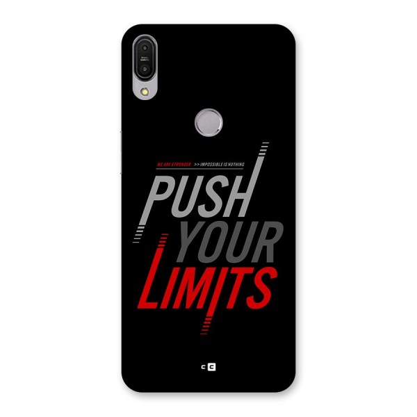 Push Your Limits Back Case for Zenfone Max Pro M1