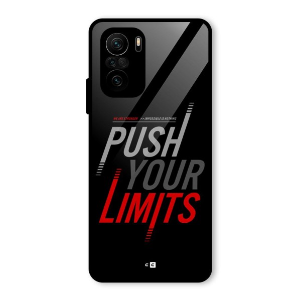 Push Your Limits Glass Back Case for Mi 11X Pro