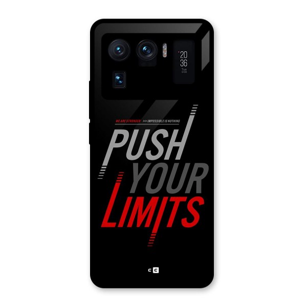 Push Your Limits Glass Back Case for Mi 11 Ultra