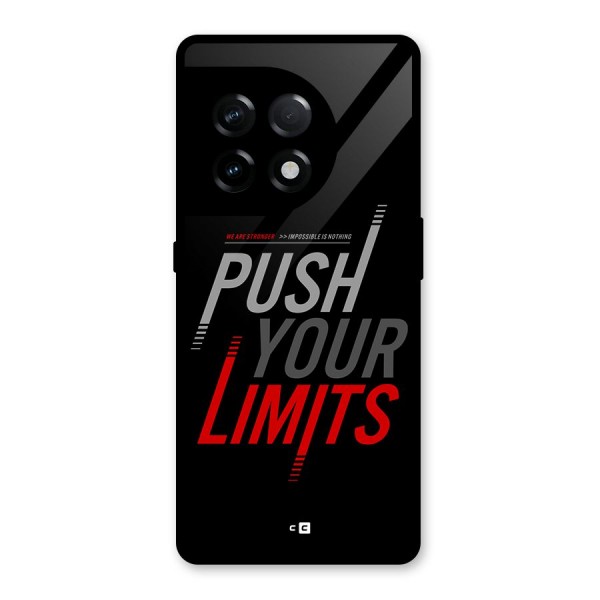 Push Your Limits Glass Back Case for OnePlus 11R