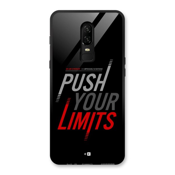 Push Your Limits Glass Back Case for OnePlus 6