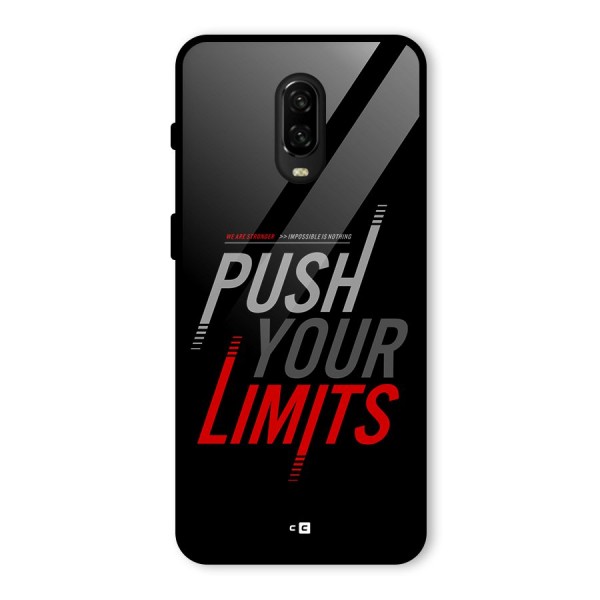 Push Your Limits Glass Back Case for OnePlus 6T