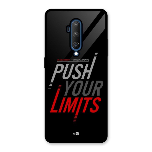 Push Your Limits Glass Back Case for OnePlus 7T Pro