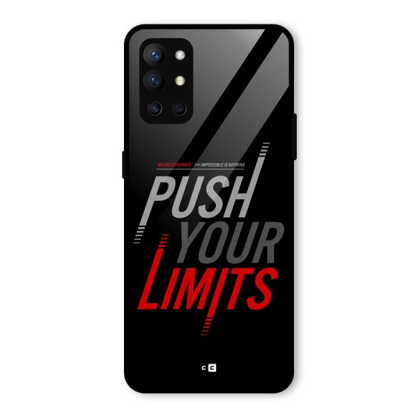 Push Your Limits Glass Back Case for OnePlus 9R