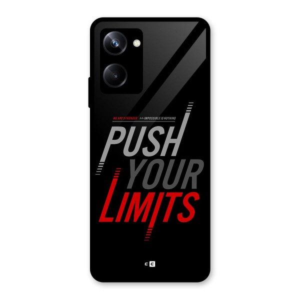 Push Your Limits Glass Back Case for Realme 10 Pro