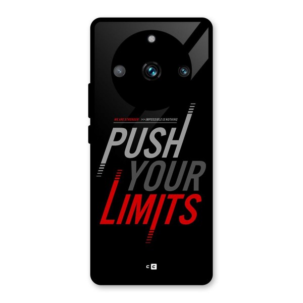 Push Your Limits Glass Back Case for Realme 11 Pro