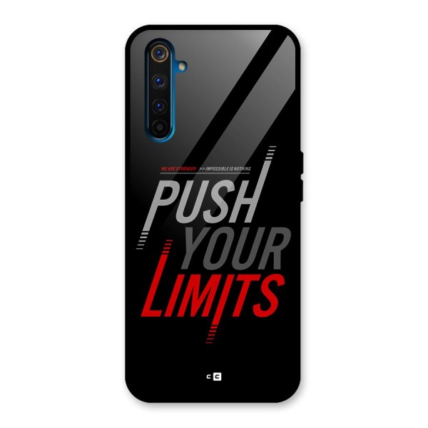 Push Your Limits Glass Back Case for Realme 6 Pro