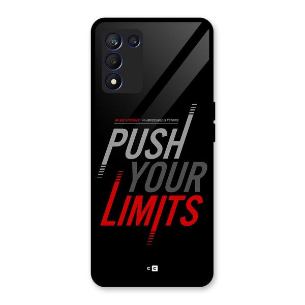 Push Your Limits Glass Back Case for Realme 9 5G Speed