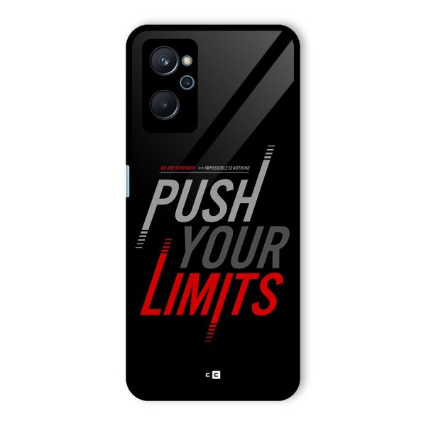 Push Your Limits Glass Back Case for Realme 9i