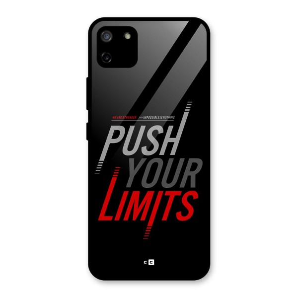 Push Your Limits Glass Back Case for Realme C11