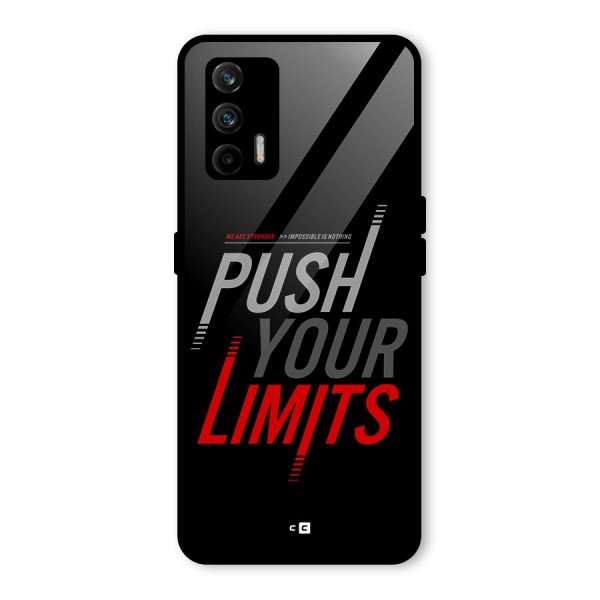 Push Your Limits Glass Back Case for Realme GT 5G