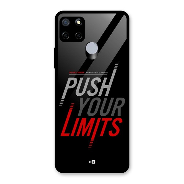 Push Your Limits Glass Back Case for Realme Narzo 20