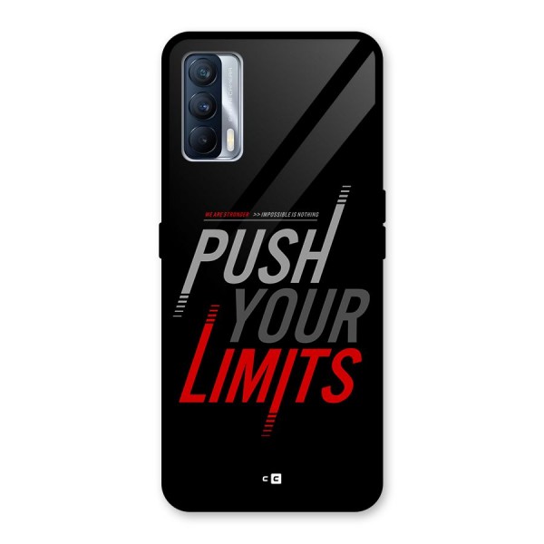 Push Your Limits Glass Back Case for Realme X7