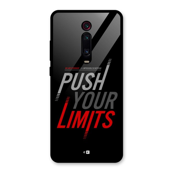 Push Your Limits Glass Back Case for Redmi K20