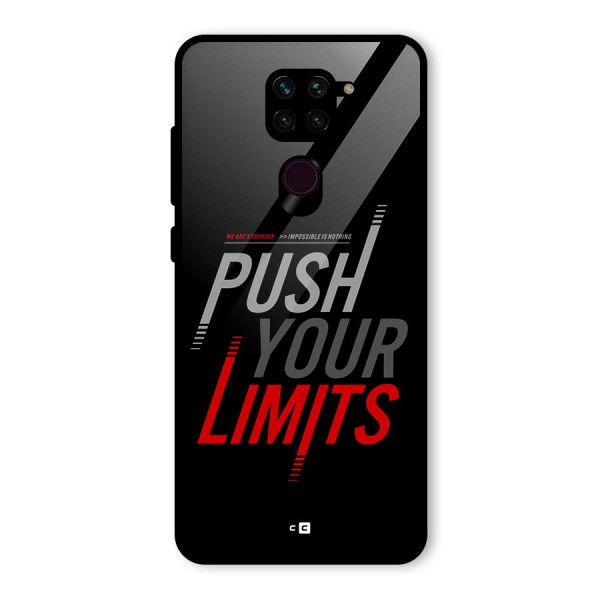 Push Your Limits Glass Back Case for Redmi Note 9