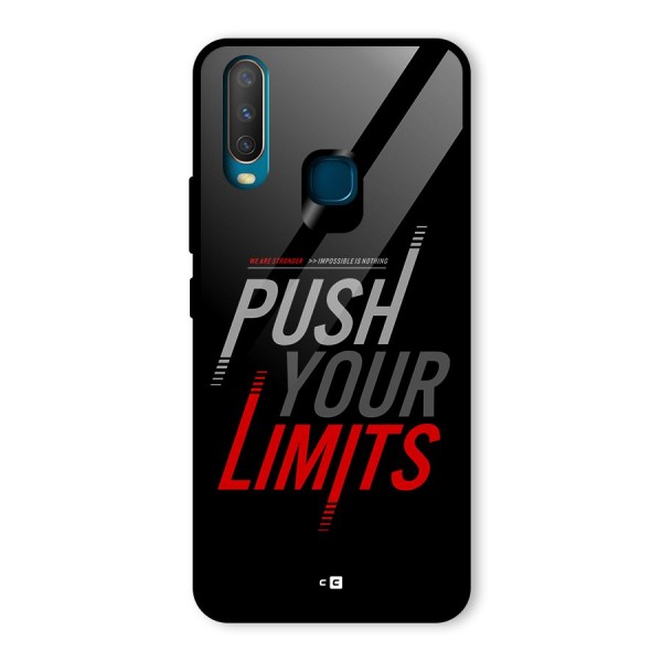 Push Your Limits Glass Back Case for Vivo U10