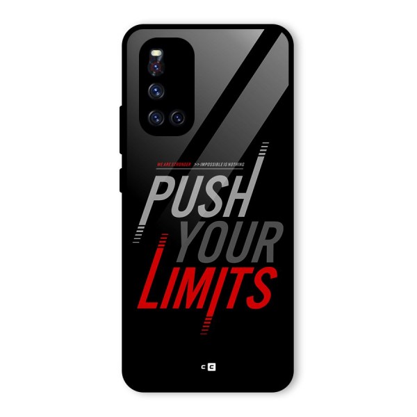 Push Your Limits Glass Back Case for Vivo V19