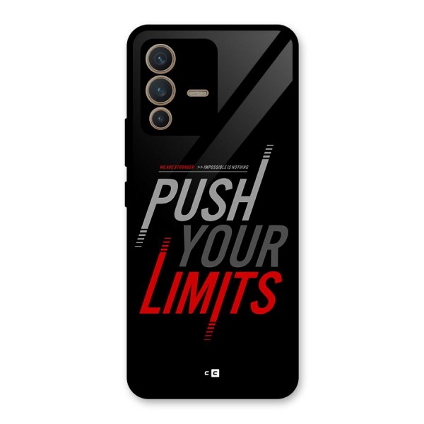 Push Your Limits Glass Back Case for Vivo V23 5G