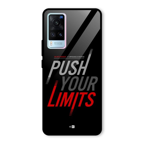 Push Your Limits Glass Back Case for Vivo X60