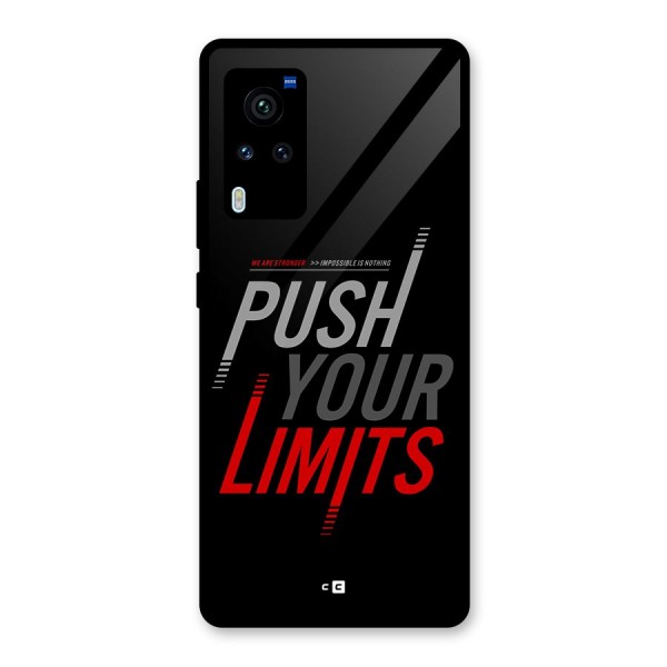 Push Your Limits Glass Back Case for Vivo X60 Pro